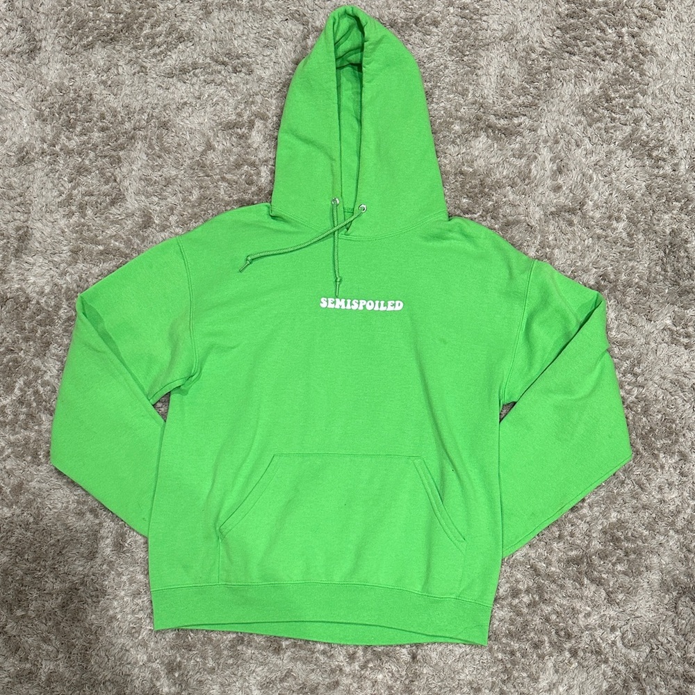 SemiSpoiled Vibrant Green Woman’s Hoodie